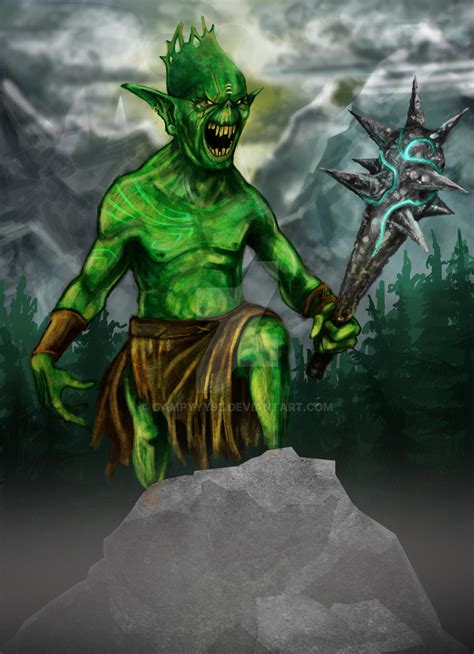 Goblin Barbarian Warrior By Gampyyy92 On Deviantart