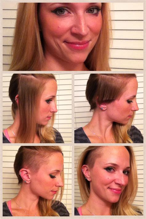 Quick Partial Side Shave Tutorial Great Hairstyles Short Hairstyles Haircuts Art Of Beauty