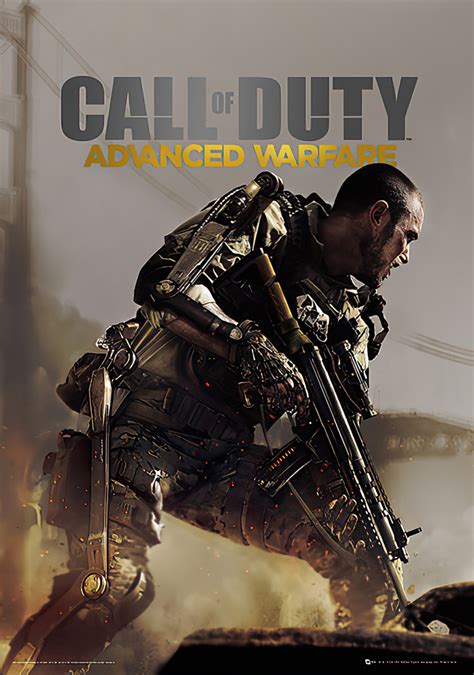 Call Of Duty Advanced Warfare Metallic Foil Gaming Poster Print