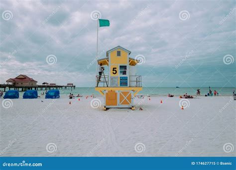 Clearwater Beach Florida Usa Beautiful Clearwater Beach During