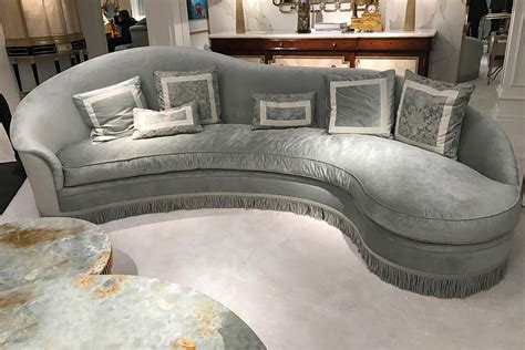 Modern Contemporary Curved Sofa Baci Living Room