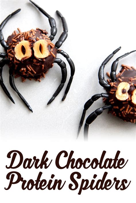 Maybe you would like to learn more about one of these? Dark Chocolate Protein Spiders