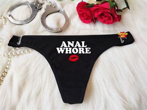 Anal Whore Thonghotwife Thong Anal Whore Thong Anal Etsy Australia