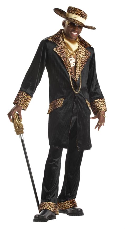 black pimp suit mens costume gangster 1960s 1970s 1980s fancy dress costume ebay