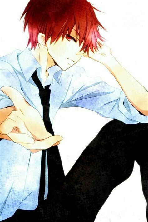 Hot Red Haired Anime Boy With Images Red Hair Anime