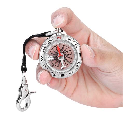 Compact Camping Compass Mini Mini Compass Zinc Alloy Camping For Outdoor Sports