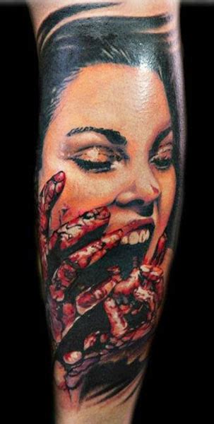22 Horror Portrait Tattoos