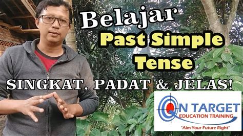 Belajar Past Simple Tense Youtube