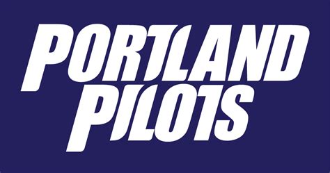 Portland Pilots Wordmark Logo Ncaa Division I N R