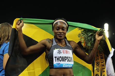 Thompson and derron herah, athletics coach and entrepreneur, wedded on saturday, november 2 at old fort bay in st ann. Christopher Taylor and Elaine Thompson win, Jamaica Invitational results