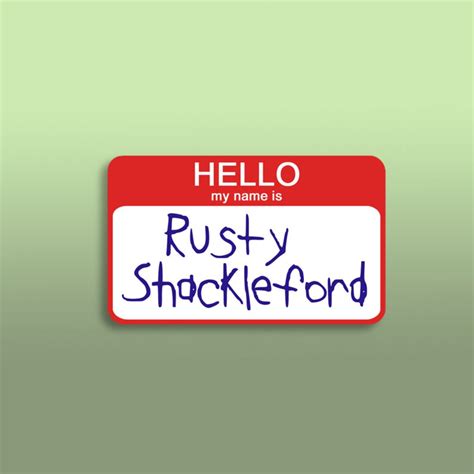 Rusty Shackleford Dale Gribble King Of The Hill Sticker Etsy