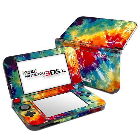 Nintendo New 3ds Xl Skin Tie Dyed By Retro Decalgirl