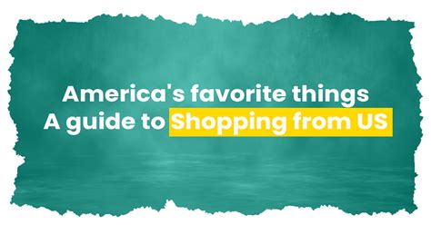 Americas Most Popular Items To Buy A Guide To Shopping From Us