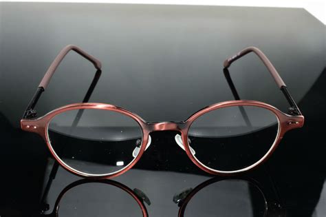 custom made progressive multifocal bifocal prescription lens eyeglasses see near far lady red