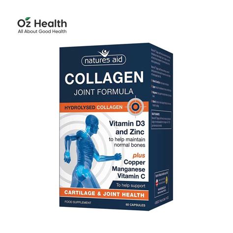 Natures Aid Collagen Joint Formula With Vitamin D And Zinc Ntuc