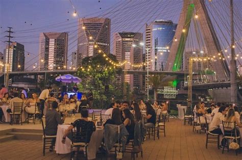 São Paulo Ganha Restaurante Open Air Com Vista Para Ponte Estaiada