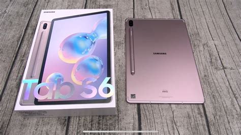 Samsung galaxy tab s6 tablet review: Samsung Galaxy Tab S6 - Unboxing and First Impressions ...