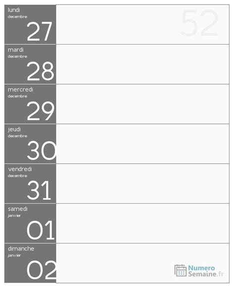 Semaine Du Lundi 27 Décembre 2021 Au Dimanche 02 Janvier 2022