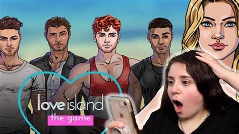 Playing The Love Island Game For The First Time Youtube
