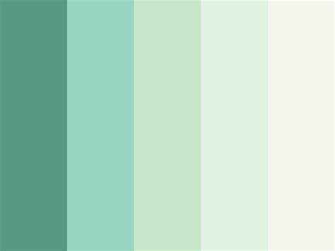 Green Color Pallete Flat Color Palette Pastel Color Schemes Green
