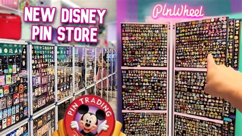 New Disney Pin Store Full Of Trading Pins Next To Disney World Pin Hq