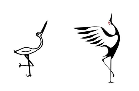 Crane Bird Logo Logodix