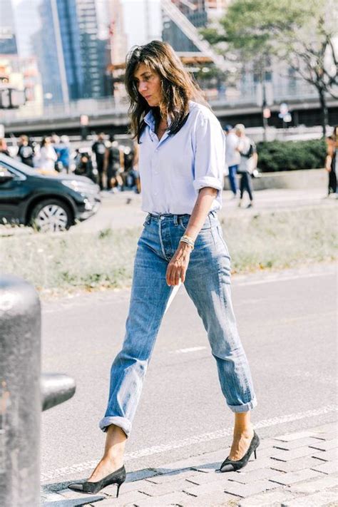 How To Wear Cuffed Jeans Like A French Editor Le Fashion Bloglovin