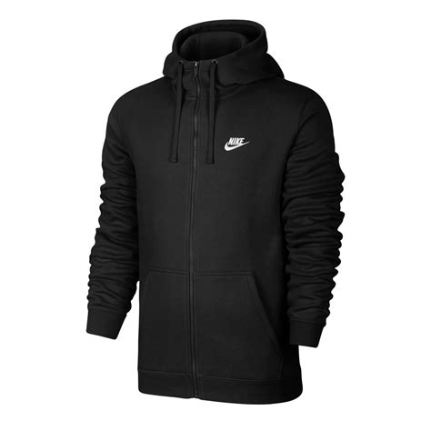 Schau dir unsere auswahl an nike zip hoodie an, um die tollsten einzigartigen oder spezialgefertigten handgemachten stücke aus unseren shops für kleidung zu finden. Nike Club Swoosh Full Zip Hoodie schwarz - Nike Sweatjacke ...