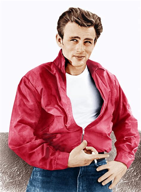 Rebel without a cause came along at just the right time for me. Rebel Without A Cause, James Dean, 1955 Photograph by Everett