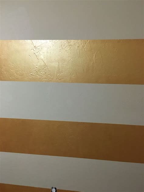 Sherwin Williams Metallic Impressions Gold Glaze Metallic Gold Wall