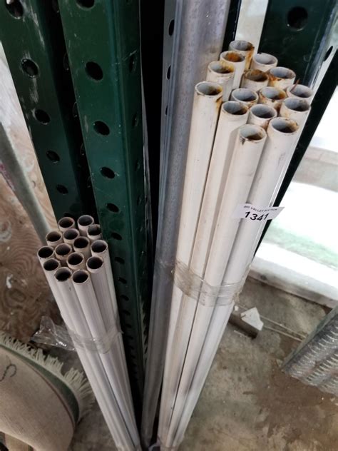 LOT OF METAL POLES AND POSTS - Big Valley Auction