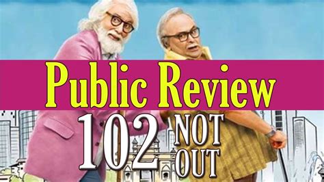 A mainstream hindi film with two senior citizens — in fact one a centenarian — for the premise appears to hold promise on paper. 102 Not Out Full Movie Public Review in hindi | Amitabh ...