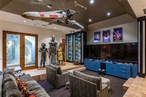 Star Wars Themed Room Ideas Man Cave Geek