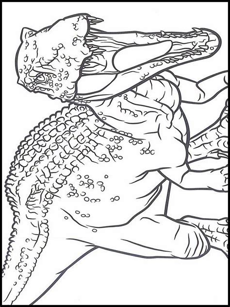 Jurassic World Fallen Kingdom Coloring Pages