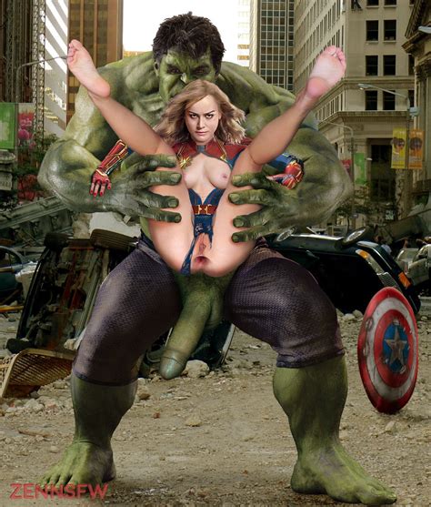 Post 3048384 Avengers Brie Larson Captain Marvel Carol Danvers Fakes Hulk Hulk Series Marvel