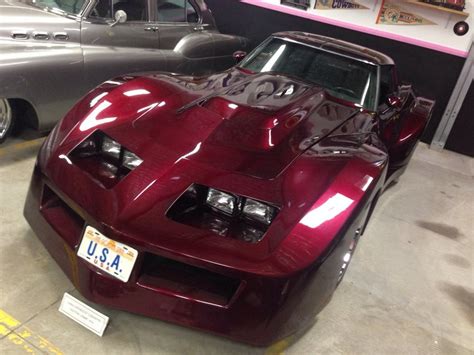 C3 Corvette With A Wide Body Kit And 70s Paint Scheme Weirdwheels
