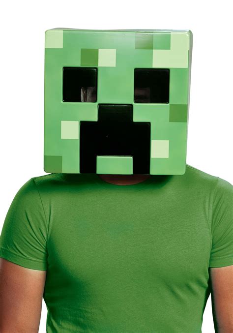 Máscara De Enredadera De Minecraft Para Adultos Multicolor
