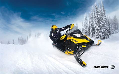 Ski Doo Snowmobile Sled Ski Doo Winter Snow Extreme Ski Racing Hd