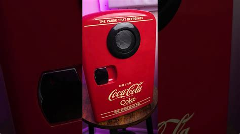 Coca Cola Retro Mini Cooler Bluetooth Speaker By Koolatron Cocacola