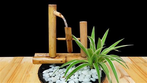 How To Make Bamboo Water Fountain At Home Diy Awesome Fountain Ideas