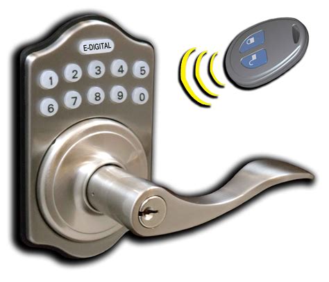 Keyless Door Lock With Door Key Fob