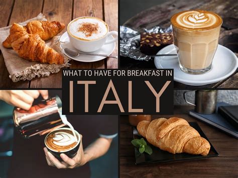 Typical Italian Breakfast 4 Fun Ways To Have Breakfast In Italy