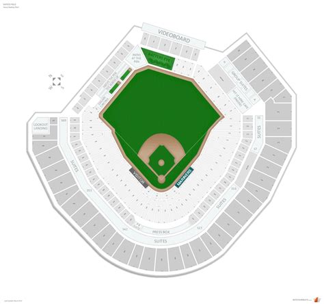 Seattle Mariners Seating Guide Safeco Field