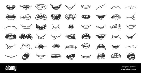 Funny Cartoon Mouths