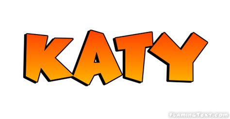 katy logo free name design tool from flaming text
