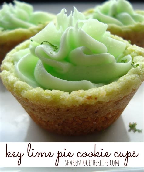 Key Lime Pie Cookie Cups ~ A Deliciously Easy Dessert