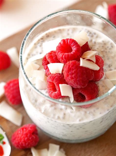 Coconut Chia Seed Pudding By Deliciously Yum Quick Healthy Breakfast
