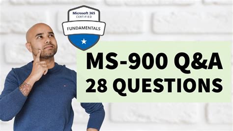 Ms 900 Certification Exam Review Questions And Answers Youtube