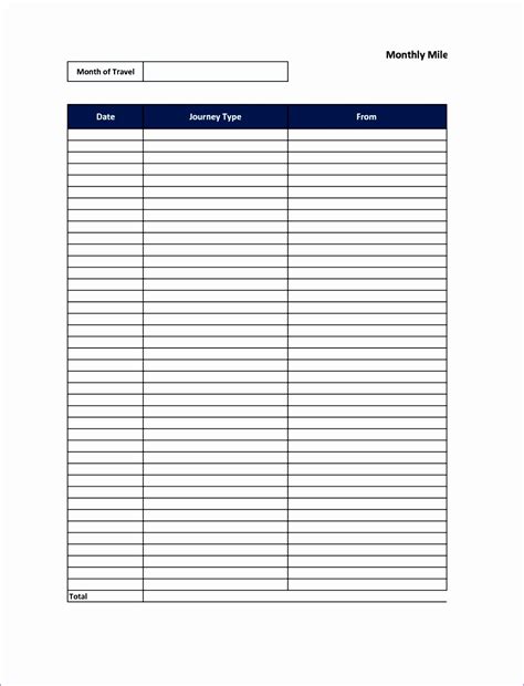 Those who are masters at excel, and those who wish they were. 10 Mileage Template Excel - Excel Templates - Excel Templates