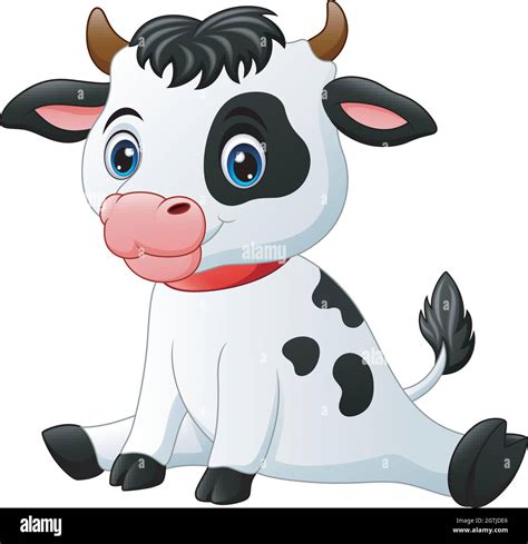 Cute Baby Cow Drawing
